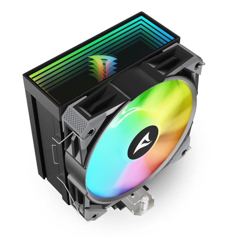 Ventilador cpu sharkoon a50 rgb 120mm negro
