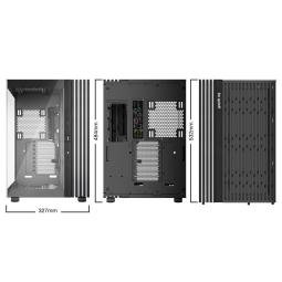 Caja ordenador gaming bequiet light base 900 dx e - atx argb vidrio negra