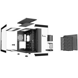Caja ordenador gaming bequiet light base 900 dx e - atx argb vidrio negra