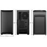 Caja ordenador bequiet pure base airflow 501 atx negra
