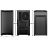Caja ordenador bequiet pure base airflow 501 atx cristal templado negra