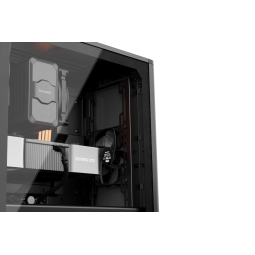 Caja ordenador bequiet pure base airflow 501 atx cristal templado negra