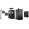Caja ordenador bequiet pure base airflow 501 atx cristal templado negra
