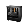 Caja ordenador bequiet pure base airflow 501 atx cristal templado negra
