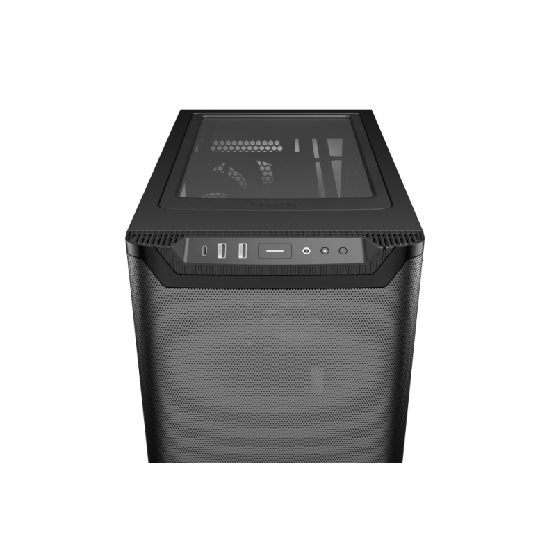 Caja ordenador bequiet pure base airflow 501 atx cristal templado negra