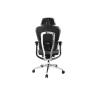 Silla de oficina ergonomica equip 651052 premium color negro azulado tapiceria malla 5 posiciones