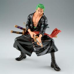 Figura banpresto one piece king of artist roronoa zoro & sanji special ver. - (a:roronoa zoro)