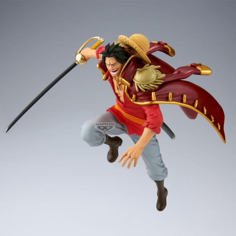 Figura banpresto one piece battle record collection gol d.roger