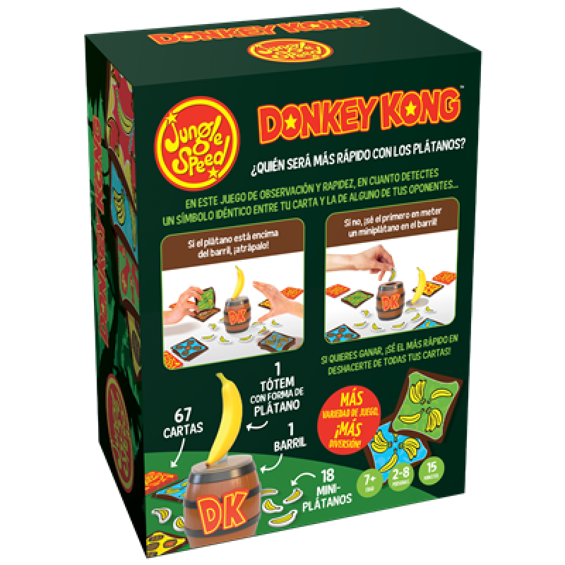 Juego de mesa jungle speed donkey kong