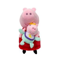 Peluche peppa pig con bebe