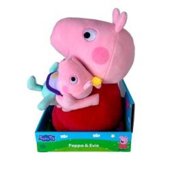 Peluche peppa pig con bebe
