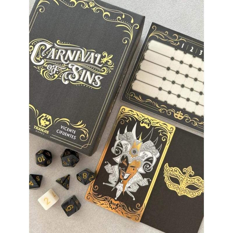 Juego de mesa carnival of sins