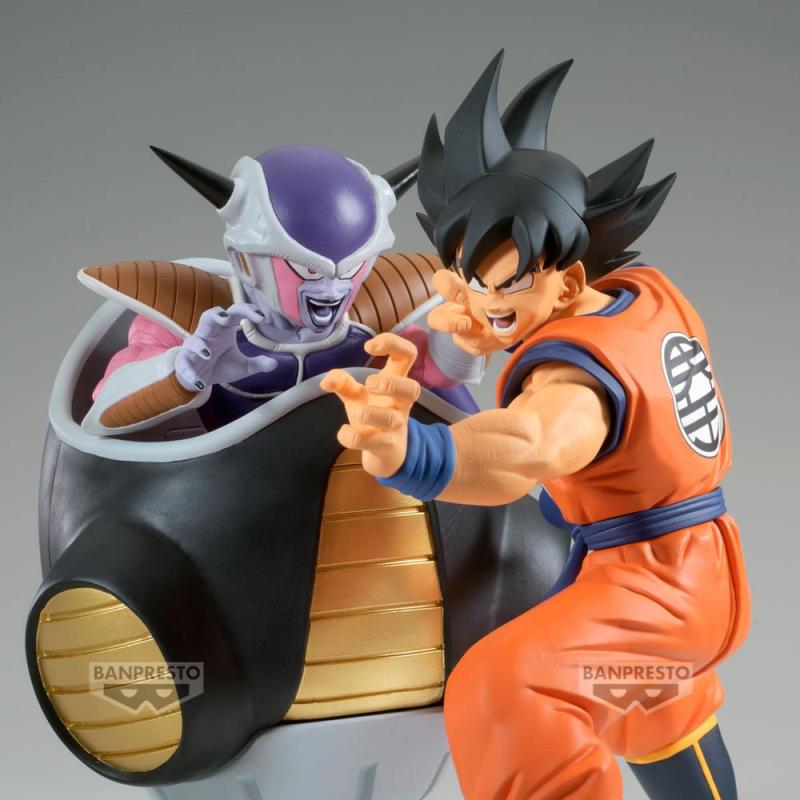 Figura banpresto dragon ball z match makers frieza (vs son goku) 16cm