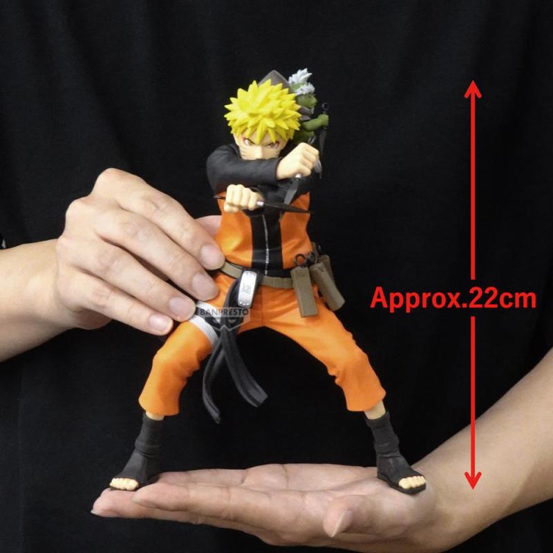 Figura banpresto naruto shippuden 72 series grandista naruto uzumaki