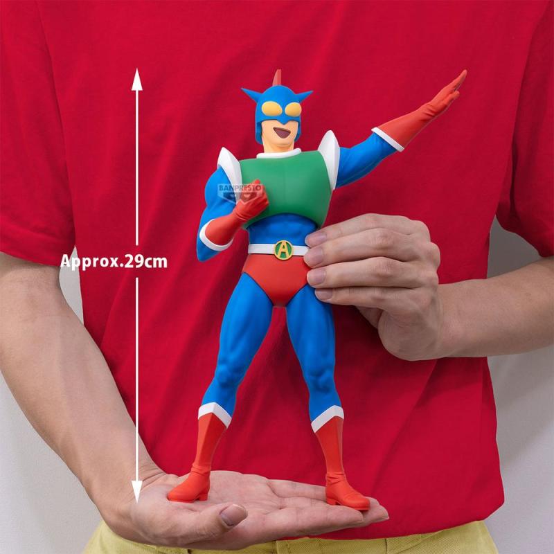 Figura banpresto crayon shinchan super big figure action kamen (ultra heroe)
