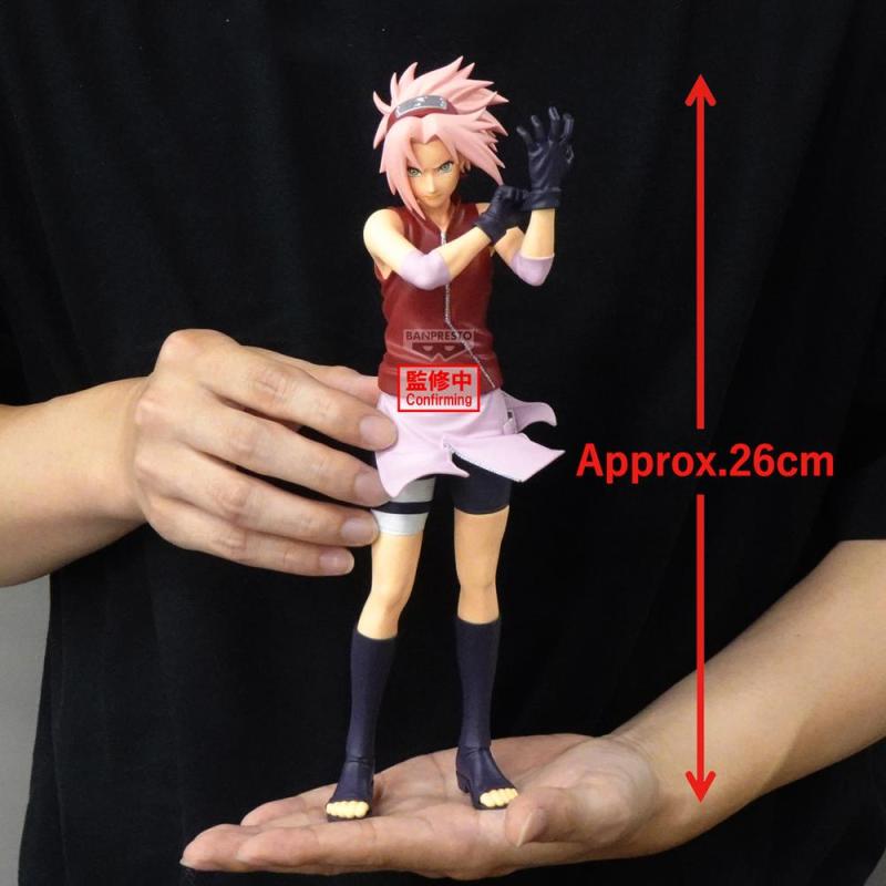Figura banpresto naruto shippuden grandista sakura haruno