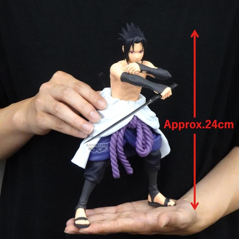 Figura banpresto naruto shippuden grandista sasuke uchiha