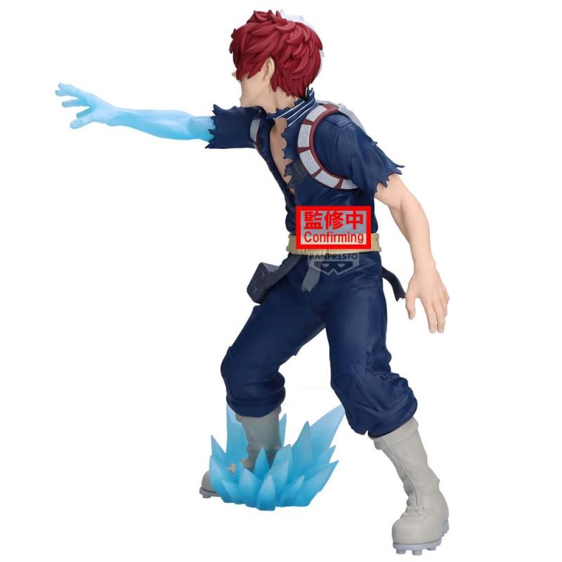 Figura banpresto my hero academia maximatic shoto todoroki ii 21cm