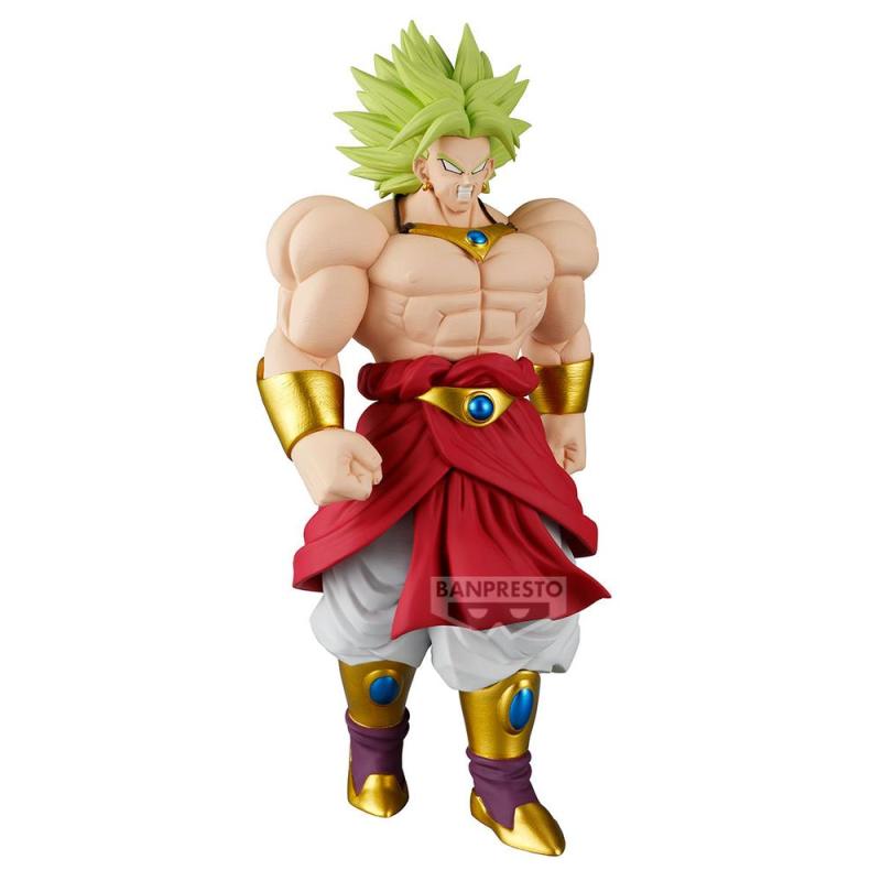 Figura banpresto dragon ball z solid edge works broly ii 23cm