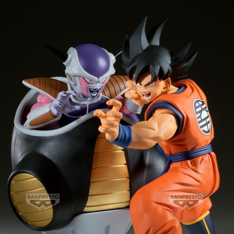 Figura banpresto dragon ball z match makers son goku(vs frieza) 17cm