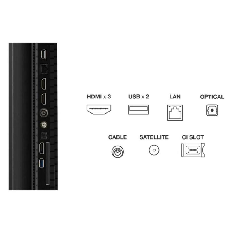 Tv tcl 65 pulgadas qled 4k uhd - 65p7k - google tv