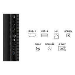 Tv tcl 75 pulgadas qled 4k uhd - 75p7k - google tv