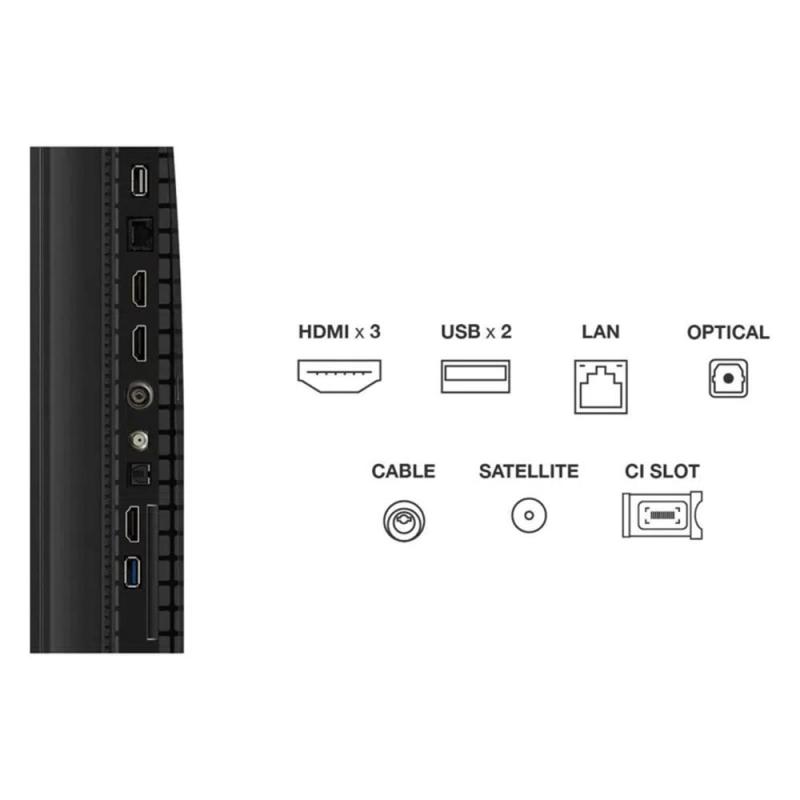 Tv tcl 55 pulgadas qled 4k uhd - 55p7k - google tv