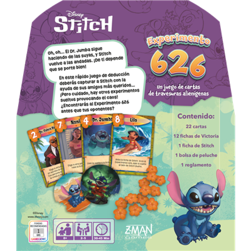 Disney stitch experimento 626