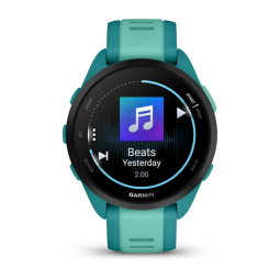 Smartwatch garmin forerunner 165 music azul