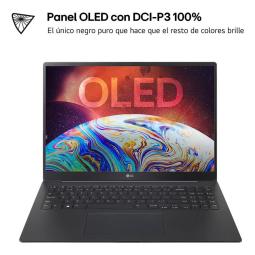 Portatil lg gram pro 16zd90sp - a.ax78b u7 - 155h - 32gb - ssd 1tb - rtx 3050 - 16 pulgadas - freedos