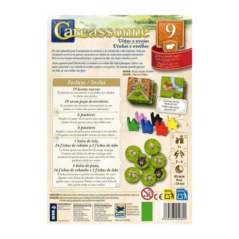 Carcassonne viñas ovejas exp9