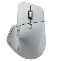 Raton inalambrico logitech mx master 4 gris wireless & bluetooth 8000dpi bateria