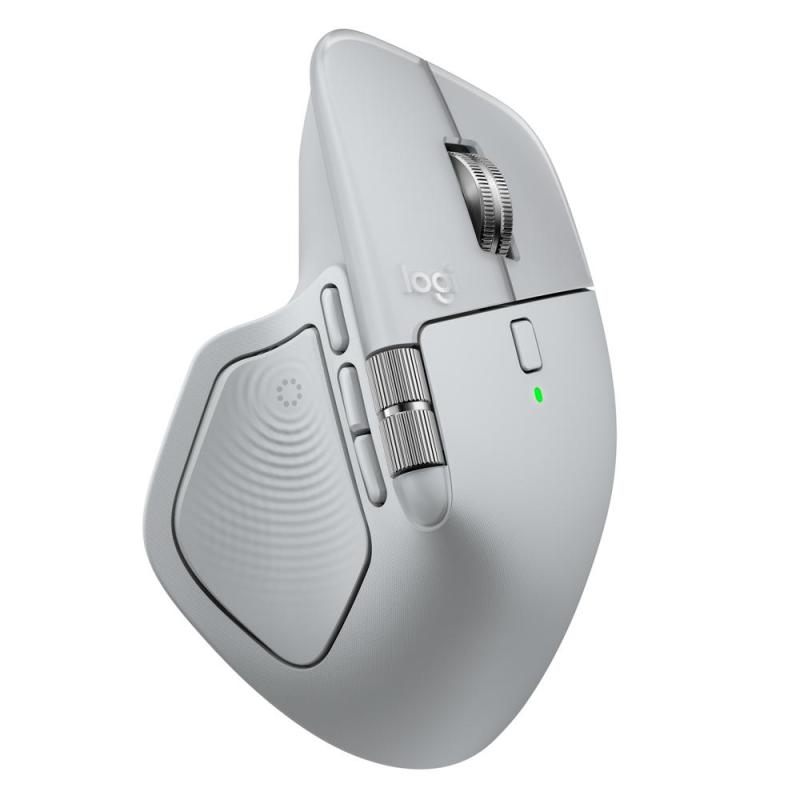 Raton inalambrico logitech mx master 4 gris wireless & bluetooth 8000dpi bateria