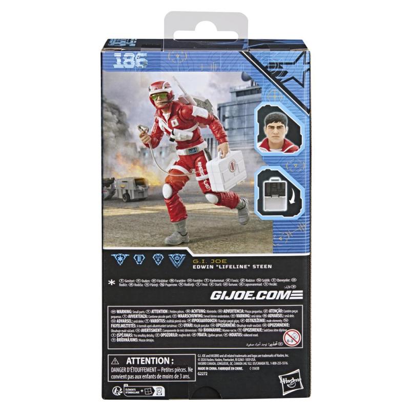 Figura hasbro g.i. joe classified series edwin pulgadaslifeline pulgadas steen