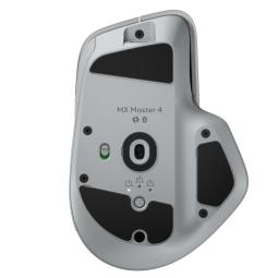 Raton inalambrico logitech mx master 4 gris wireless & bluetooth 8000dpi bateria