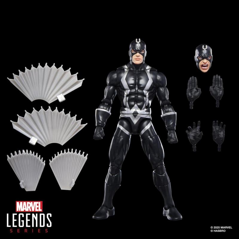 Pack 2 figuras hasbro marvel legends series black bolt & marvel's triton