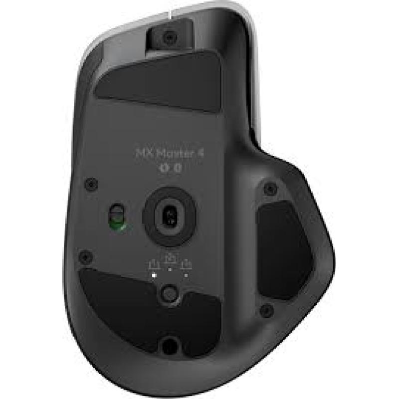 Raton inalambrico logitech mx master 4 negro wireless & bluetooth 8000dpi bateria