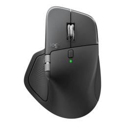 Raton inalambrico logitech mx master 4 negro wireless & bluetooth 8000dpi bateria