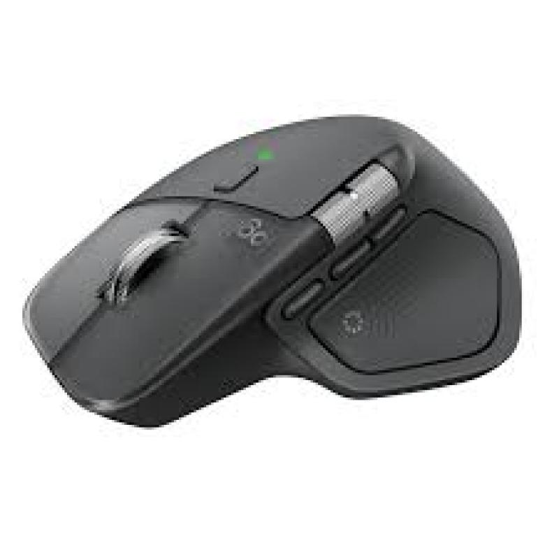 Raton inalambrico logitech mx master 4 negro wireless & bluetooth 8000dpi bateria