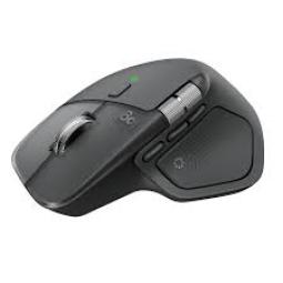 Raton inalambrico logitech mx master 4 negro wireless & bluetooth 8000dpi bateria