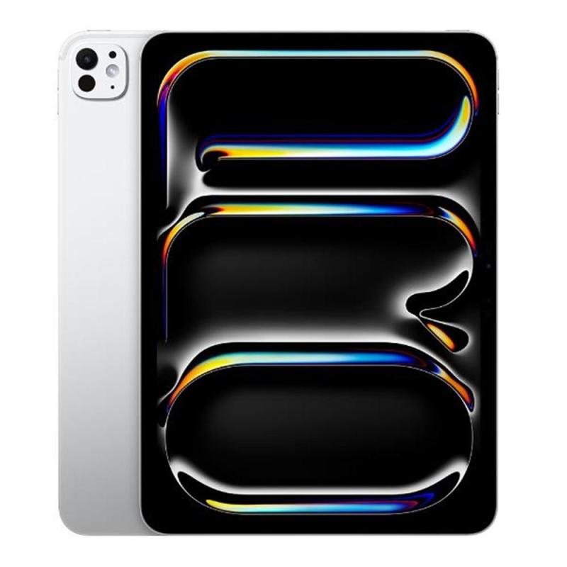 Apple ipad pro 11 pulgadas 8gb 512gb wifi + cellular silver ips - chip m4 - 12 + 12 mpx