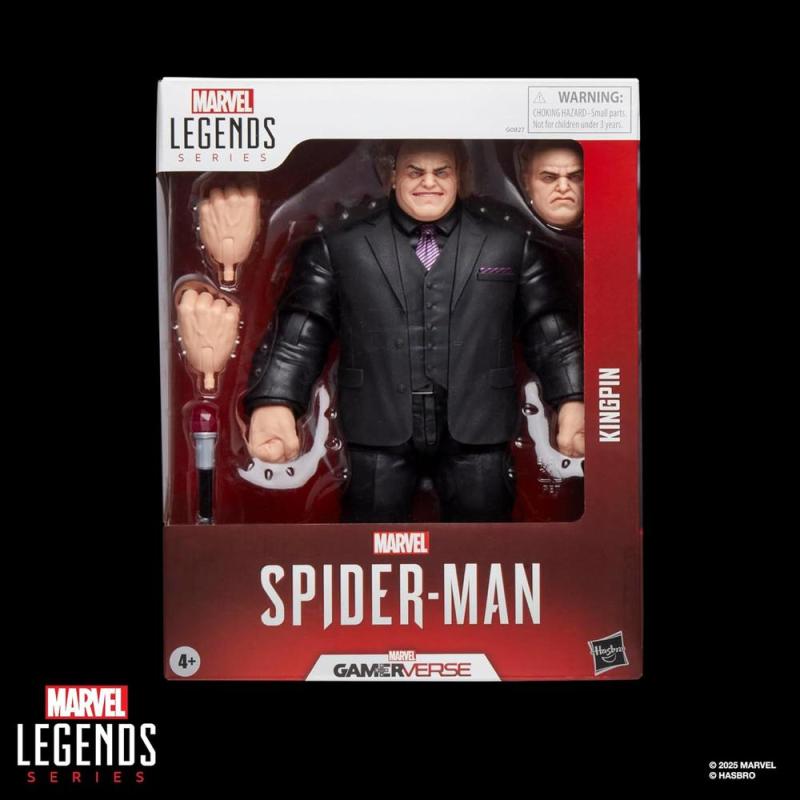 Figura hasbro marvel legends series spider - man kingpin