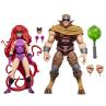 Pack 2 figuras hasbro marvel legends series inhumans marvel's medusa & marvel's gorgon