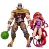 Pack 2 figuras hasbro marvel legends series inhumans marvel's medusa & marvel's gorgon