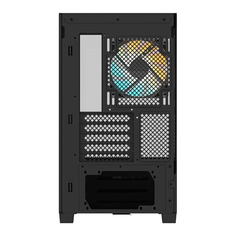 Caja ordenador gaming gigabyte aorus c201b ice matx vidrio usb 3.2 negra