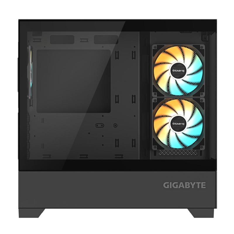 Caja ordenador gaming gigabyte aorus c201b ice matx vidrio usb 3.2 negra
