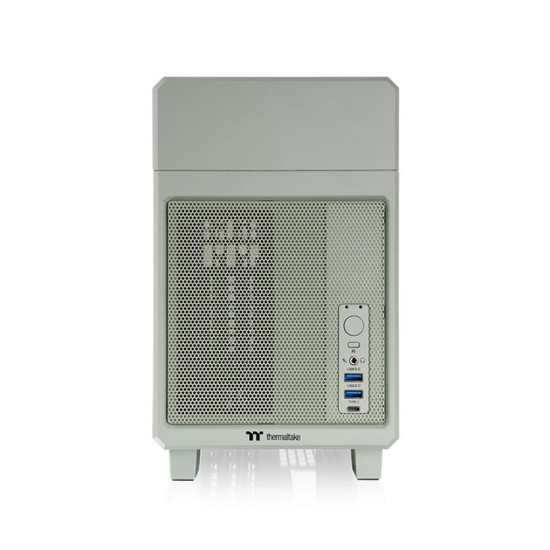 Caja ordenador gaming thermaltake tr100 matx verde