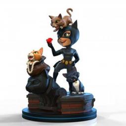 Catwoman figura 13 cm dc comics q - fig elite - Imagen 1