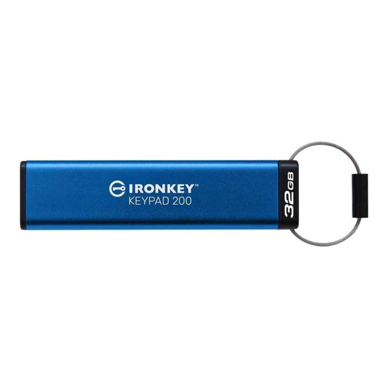 Memoria usb 3.2 kingston 32gb ironkey keypad 200