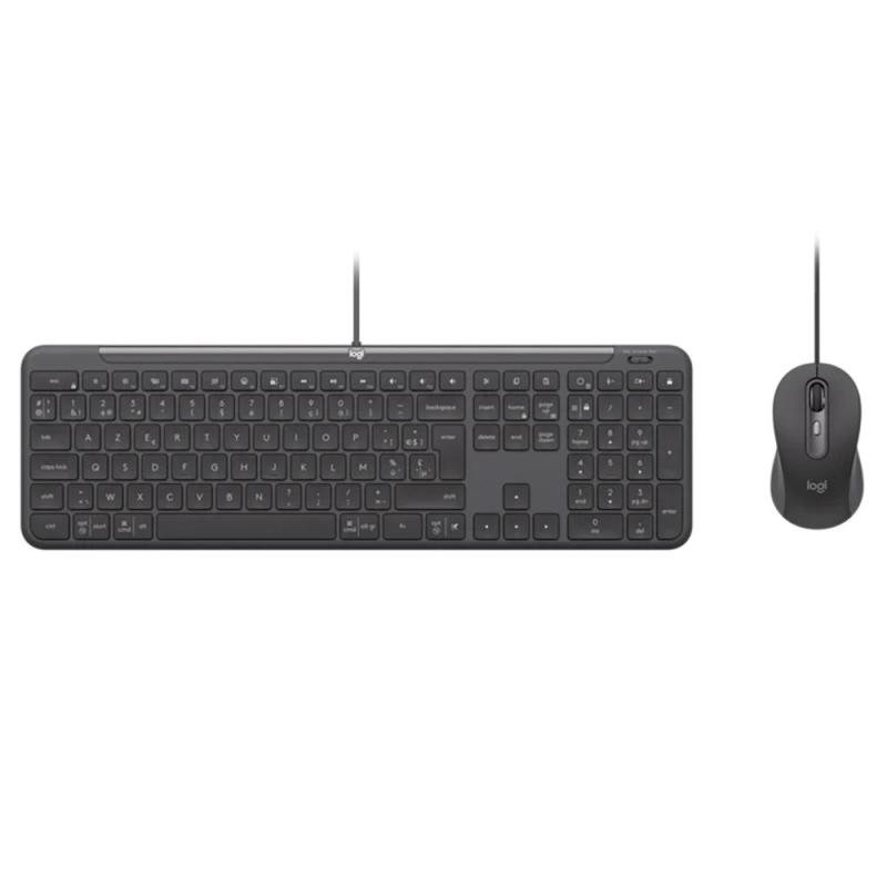Teclado + raton logitech mk620 negro